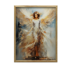 ALUMÍNIUM KERETES FALI PLAKÁT ANGEL'S GRACE 30x40 CM grafika, keretezett kép