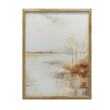  ALUMÍNIUM KERETES FALI PLAKÁT FINOM TÁJ 30x40 CM grafika, keretezett kép