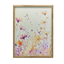  ALUMÍNIUM KERETES FALI PLAKÁT VIRÁGÁLOM 70x100 CM grafika, keretezett kép