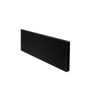  Alumínium kerítéselem fekete 1500x100x20mm kerti bútor