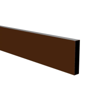  Alumínium kerítéselem sötétbarna 4500x100x20mm kerti bútor