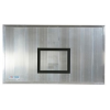  Aluminium kültéri kosárpalánk, 120x90 cm