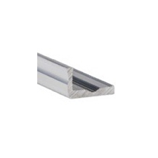  Aluminium L profil LED szalaghoz 16x10 mm (ezüst) világítási kellék