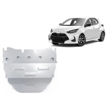  Alumínium motor, sebességváltó, hűtő, első lökhárító védőlemez Toyota Yaris - (2021-2026) karosszéria elem