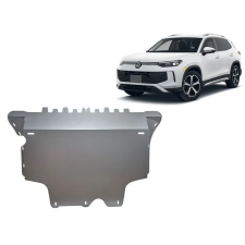  Alumínium motor, sebességváltó, hűtő, első lökhárító védőlemez VW Tiguan - (2024-2026) karosszéria elem