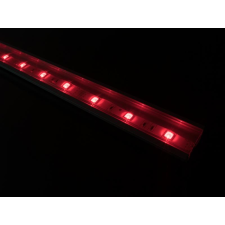  Alumínium profil Led szalaghoz Recessed-3, átlátszó búrával világítás