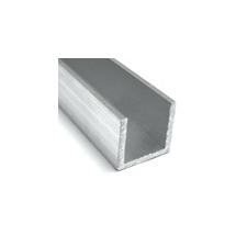  Aluminium U profil LED szalaghoz 15 mm x 15 mm villanyszerelés