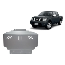  Aluminum motor, kapcsolószekrény védőlemez Nissan Navara - (2005-2015) karosszéria elem