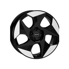 Alutec SOLAR Fényes fekete plírozott 5/114,3 19x8 ET46 70,1 alufelni