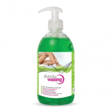 Alveola Waxing Nyugtató zselé világoszöld gyantázás után 500ml (AW9703) szőrtelenítés