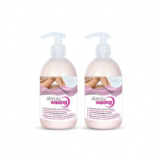 Alveola Waxing Őszibarackos ápoló gyantázás után 2*300ml AW9712 szőrtelenítés