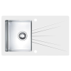 Alveus Karat acél mosogató 86x50 cm 1102771