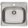 Alveus More acél mosogató 56x50 cm 1103106