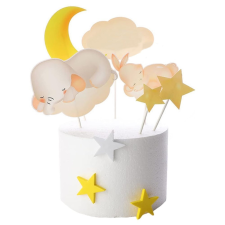  Alvó elelefánt és nyuszi papír torta beszúró party kellék