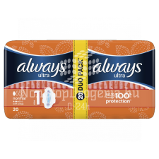 Always Always egészségügyi betét Duo Ultra Normal 20 intim higiénia