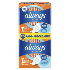 Always egészségügyi betét Duo Ultra Normal 20 db intim higiénia