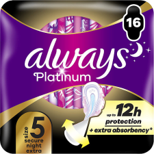 Always Platinum Secure Night Extra 16 darab intim higiénia