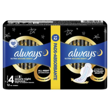 Always Ultra Secure Night intimbetét 12 db nőknek intim higiénia
