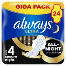 Always Ultra Secure Night intimbetét 24 db nőknek intim higiénia