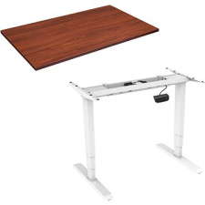 AlzaErgo Table ET1 NewGen fehér + lap TTE-12 120x80cm barna furnérral íróasztal