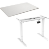 AlzaErgo Table ET1 NewGen fehér + TTE-03 160x80cm fehér tölgy asztallap