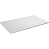 AlzaErgo Tabletop 140×80 cm laminált tölgy - fehér