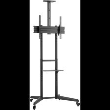 AlzaErgo TV Cart TC310B Essential 37"-70" fekete (APW-EGTC310B) tv állvány és fali konzol