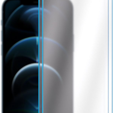AlzaGuard Case Friendly Glass iPhone 12 / 12 Pro 2.5D üvegfólia mobiltelefon kellék