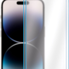 AlzaGuard Case Friendly Glass iPhone 14 Pro 2.5D üvegfólia - 2db mobiltelefon kellék