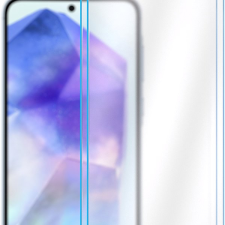 AlzaGuard Case Friendly Glass Samsung Galaxy A55 5G 2.5D üvegfólia mobiltelefon kellék