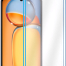 AlzaGuard Case Friendly Glass Xiaomi Redmi 13C / POCO C65 2.5D üvegfólia - 2db mobiltelefon kellék