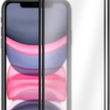 AlzaGuard FullCover Glass iPhone 11 / XR 2.5D üvegfólia - 2db mobiltelefon kellék