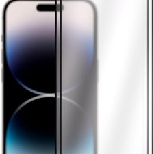 AlzaGuard FullCover Glass iPhone 14 Pro Max 2.5D üvegfólia - 2db mobiltelefon kellék