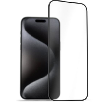 AlzaGuard FullCover Glass iPhone 15 Pro Max 2.5D üvegfólia mobiltelefon kellék