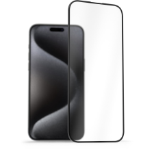 AlzaGuard FullCover Glass iPhone 15 Pro Max 2.5D üvegfólia (AGD-TGB0138) mobiltelefon kellék