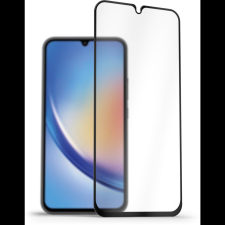 AlzaGuard FullCover Glass Protector Samsung Galaxy A34 2.5D üvegfólia (AGD-TGB0128) mobiltelefon kellék