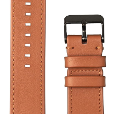 AlzaGuard Genuine Leather Band Apple Watch 38/40/41/42mm - nyeregbarna okosóra kellék