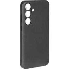 AlzaGuard Genuine Leather Samsung Galaxy S25 MagSafe fekete tok tok és táska