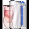 AlzaGuard Glass EasyFit DustFree iPhone 15 Plus 2.5D üvegfólia - 3db + applikátor (AGD-EFD9P3)