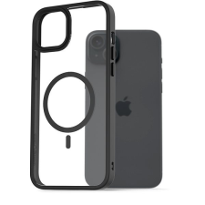 AlzaGuard iPhone 15 Plus Clear TPU Case Compatible with Magsafe tok tok és táska