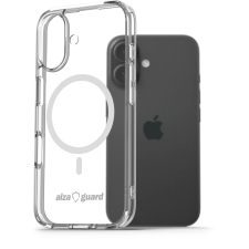 AlzaGuard iPhone 16 Crystal Clear TPU Case Compatible with Magsafe tok (AGD-PCMT30Z) tok és táska