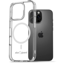 AlzaGuard iPhone 16 Pro Crystal Clear TPU Compatible with Magsafe tok tok és táska