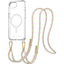 AlzaGuard Luxe iPhone 16e Magsafe levehető kulcstartó rózsaszín tok tok és táska