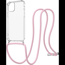 AlzaGuard Luxe Lanyard Case iPhone 12/12 Pro rózsaszín tok (AGD-PCL002P) tok és táska