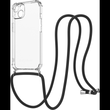 AlzaGuard Luxe Lanyard Case iPhone 14 fekete tok (AGD-PCL005B) tok és táska