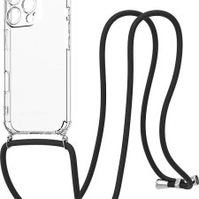 AlzaGuard Luxe Lanyard Case iPhone 16 Pro fekete tok tok és táska