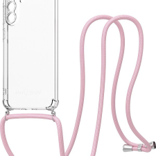 AlzaGuard Luxe Lanyard Case Samsung Galaxy A56 rózsaszín tok tok és táska