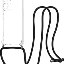 AlzaGuard Luxe Lanyard Case Xiaomi Redmi Note 14 fekete tok tok és táska