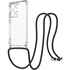 AlzaGuard Luxe Lanyard Xiaomi Redmi Note 14S fekete tok tok és táska