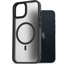 AlzaGuard Matte Case Compatible iPhone 13 MagSafe fekete tok tok és táska